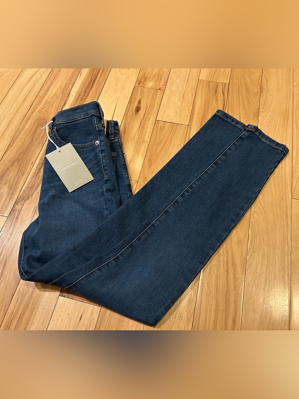 NWT Everlane High Rise Skinny Denim Blue Jeans - Women’s Size 23 Regular